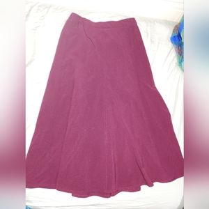 Fuchsia Long Skirt